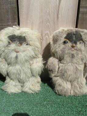Vintage 1983 Star Wars Kenner Leeni & Mookie The Ewok Plush Return Of The Jedi